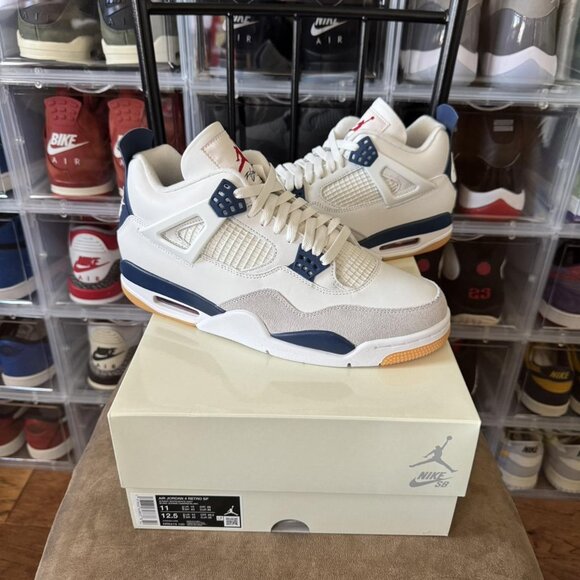 Jordan Other - Size 11 - Nike SB x Air Jordan 4 Retro SP Midnight Navy SE SP LE DS BRAND NEW